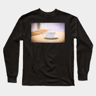 White Cup#5 Long Sleeve T-Shirt